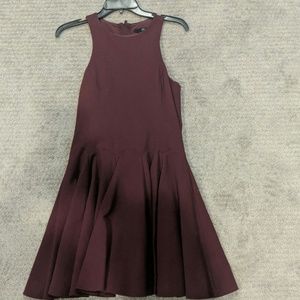 Tibi burgundy dress